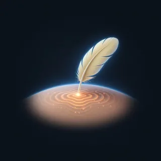 Illustration of sensitivity to light touch
